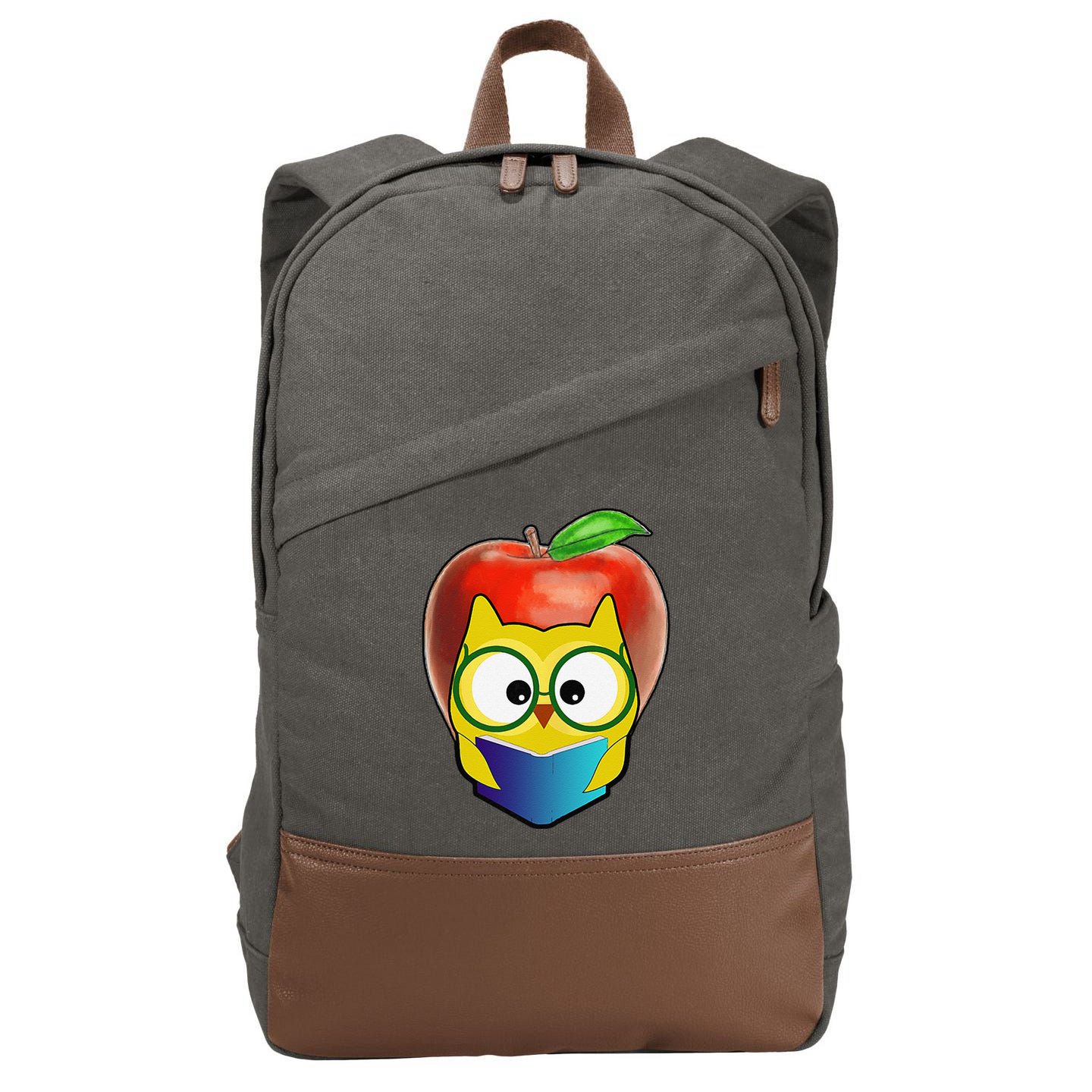 Ms. Appleberry Costume Miss Appleberry Halloween Costume Cotton Canvas Backpack