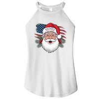 Make A Christmas Great Again Xmas Trump Maga Pajamas Santa Women's Perfect Tri Rocker Tank