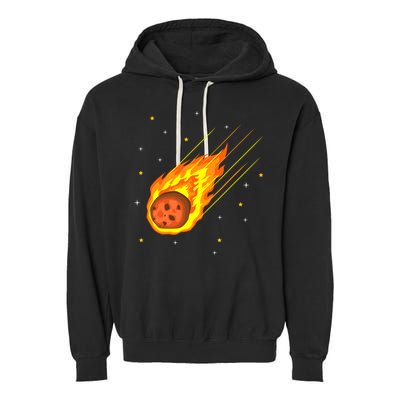 Meteorite Asteroid Comet Meteor Shower Universe Meteors Garment-Dyed Fleece Hoodie