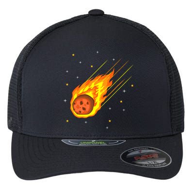 Meteorite Asteroid Comet Meteor Shower Universe Meteors Flexfit Unipanel Trucker Cap