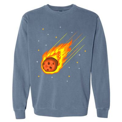 Meteorite Asteroid Comet Meteor Shower Universe Meteors Garment-Dyed Sweatshirt