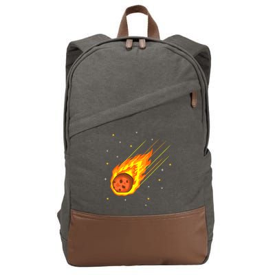 Meteorite Asteroid Comet Meteor Shower Universe Meteors Cotton Canvas Backpack