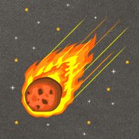 Meteorite Asteroid Comet Meteor Shower Universe Meteors Cotton Canvas Backpack