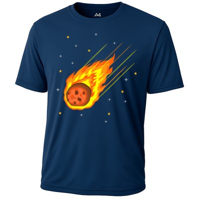 Meteorite Asteroid Comet Meteor Shower Universe Meteors Performance Shirt