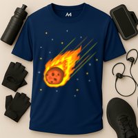 Meteorite Asteroid Comet Meteor Shower Universe Meteors Performance Shirt