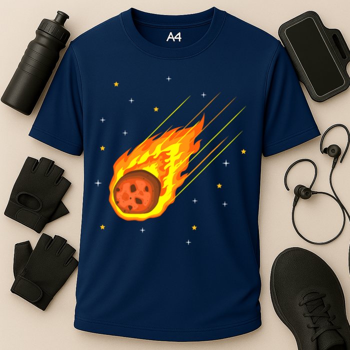 Meteorite Asteroid Comet Meteor Shower Universe Meteors Performance Shirt
