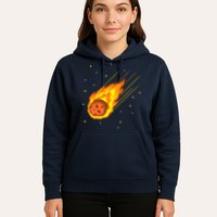 Meteorite Asteroid Comet Meteor Shower Universe Meteors Hoodie