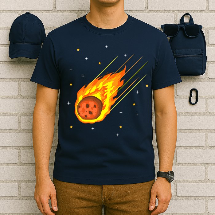 Meteorite Asteroid Comet Meteor Shower Universe Meteors T-Shirt