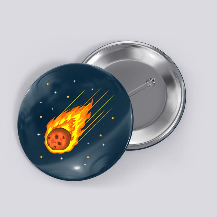 Meteorite Asteroid Comet Meteor Shower Universe Meteors Button