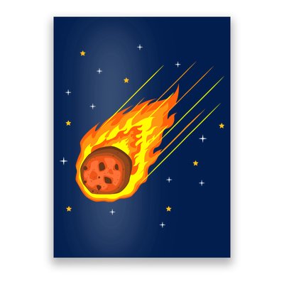 Meteorite Asteroid Comet Meteor Shower Universe Meteors Poster