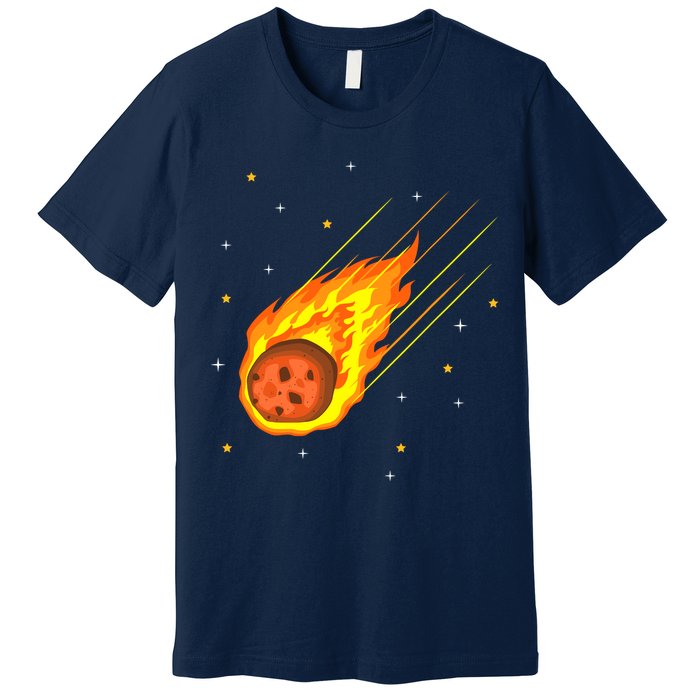 Meteorite Asteroid Comet Meteor Shower Universe Meteors Premium T-Shirt