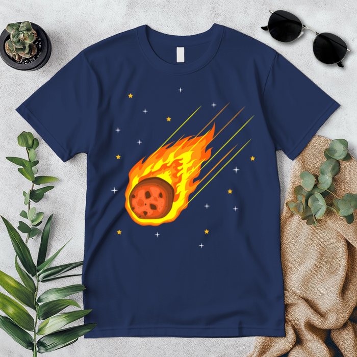Meteorite Asteroid Comet Meteor Shower Universe Meteors Premium T-Shirt