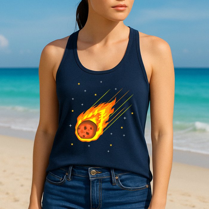 Meteorite Asteroid Comet Meteor Shower Universe Meteors Womens Tank Top