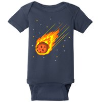 Meteorite Asteroid Comet Meteor Shower Universe Meteors Baby Bodysuit