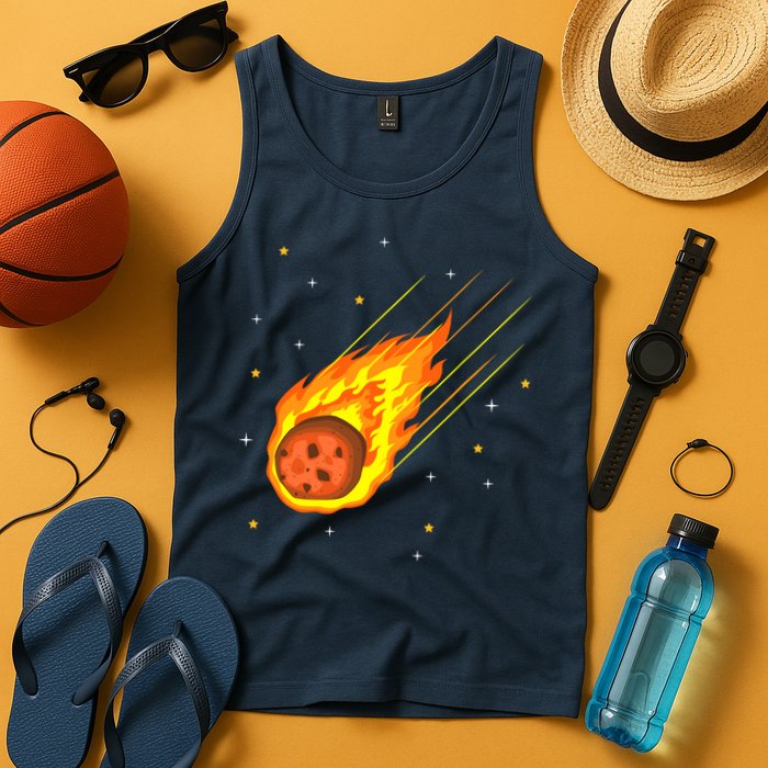 Meteorite Asteroid Comet Meteor Shower Universe Meteors Tank Top