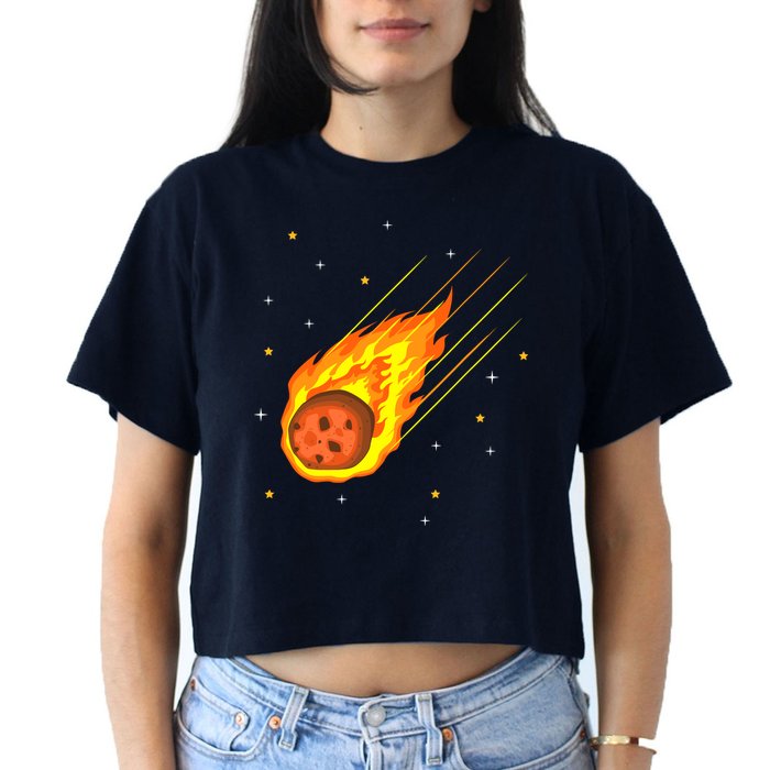 Meteorite Asteroid Comet Meteor Shower Universe Meteors Crop Top