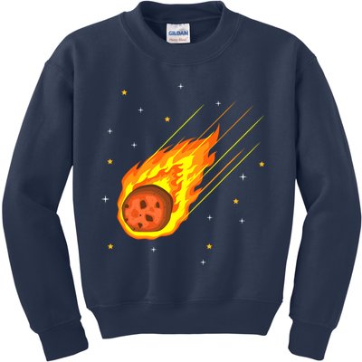 Meteorite Asteroid Comet Meteor Shower Universe Meteors Kids Sweatshirt