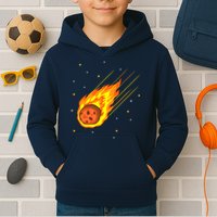 Meteorite Asteroid Comet Meteor Shower Universe Meteors Kids Hoodie