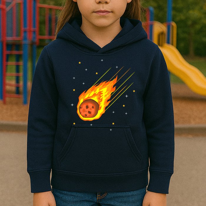Meteorite Asteroid Comet Meteor Shower Universe Meteors Kids Hoodie