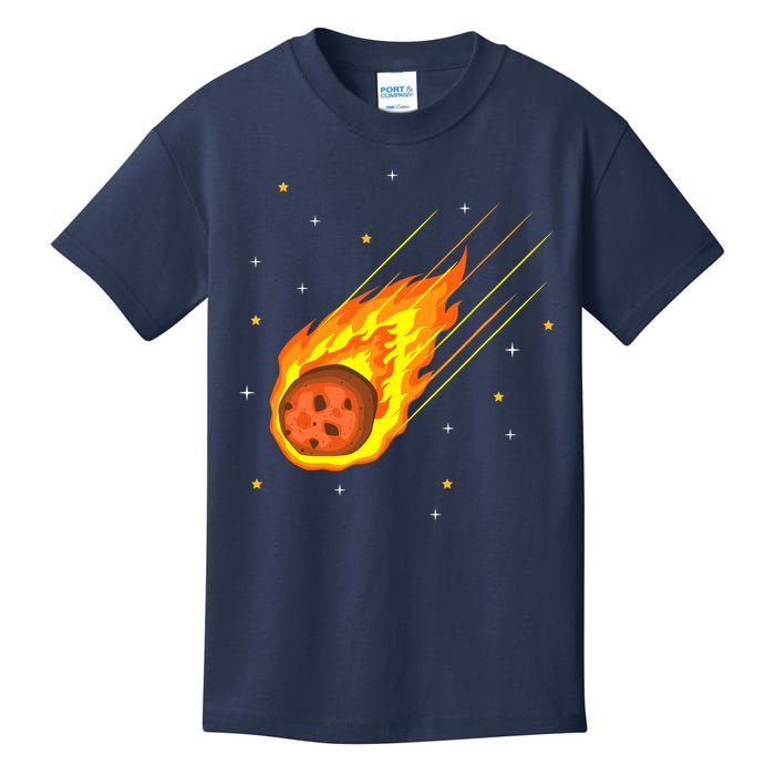Meteorite Asteroid Comet Meteor Shower Universe Meteors Kids T-Shirt