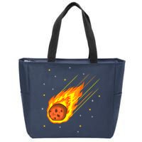 Meteorite Asteroid Comet Meteor Shower Universe Meteors Zip Tote Bag