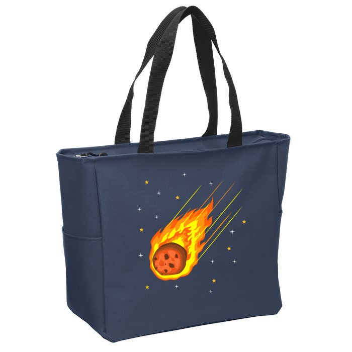 Meteorite Asteroid Comet Meteor Shower Universe Meteors Zip Tote Bag