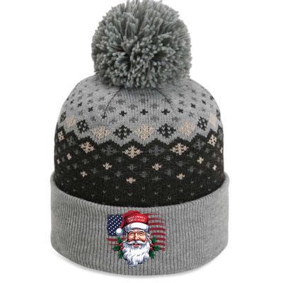 Make A Christmas Great Again Xmas Trump Maga Pajamas Santa Us Flag The Baniff Cuffed Pom Beanie