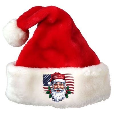 Make A Christmas Great Again Xmas Trump Maga Pajamas Santa Us Flag Premium Christmas Santa Hat