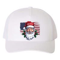 Make A Christmas Great Again Xmas Trump Maga Pajamas Santa Us Flag Yupoong Adult 5-Panel Trucker Hat