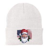 Make A Christmas Great Again Xmas Trump Maga Pajamas Santa Us Flag Knit Cap Winter Beanie