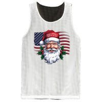 Make A Christmas Great Again Xmas Trump Maga Pajamas Santa Us Flag Mesh Reversible Basketball Jersey Tank