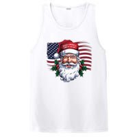 Make A Christmas Great Again Xmas Trump Maga Pajamas Santa Us Flag PosiCharge Competitor Tank