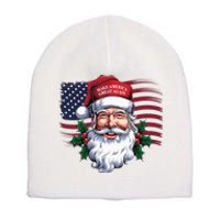 Make A Christmas Great Again Xmas Trump Maga Pajamas Santa Us Flag Short Acrylic Beanie