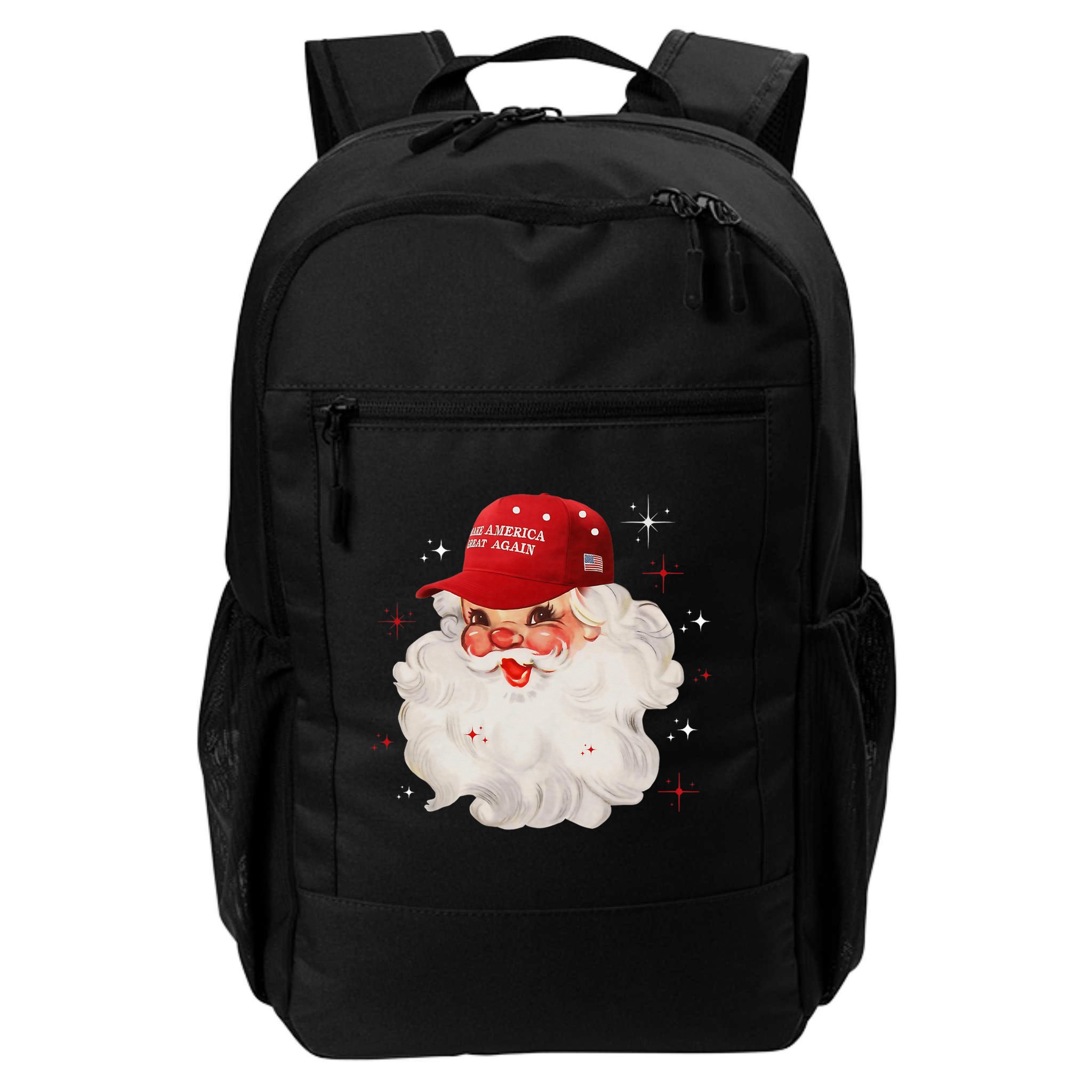 Make A Christmas Great Again Xmas Trump Maga Pajamas Santa Backpack
