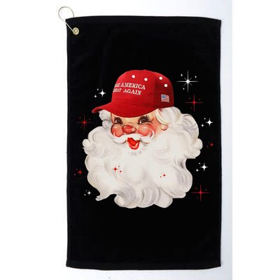 Make A Christmas Great Again Xmas Trump Maga Pajamas Santa Golf Towel