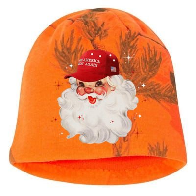 Make A Christmas Great Again Xmas Trump Maga Pajamas Santa Kati - Camo Knit Beanie