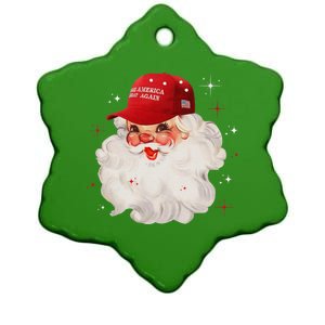 Make A Christmas Great Again Xmas Trump Maga Pajamas Santa Ceramic Star Ornament