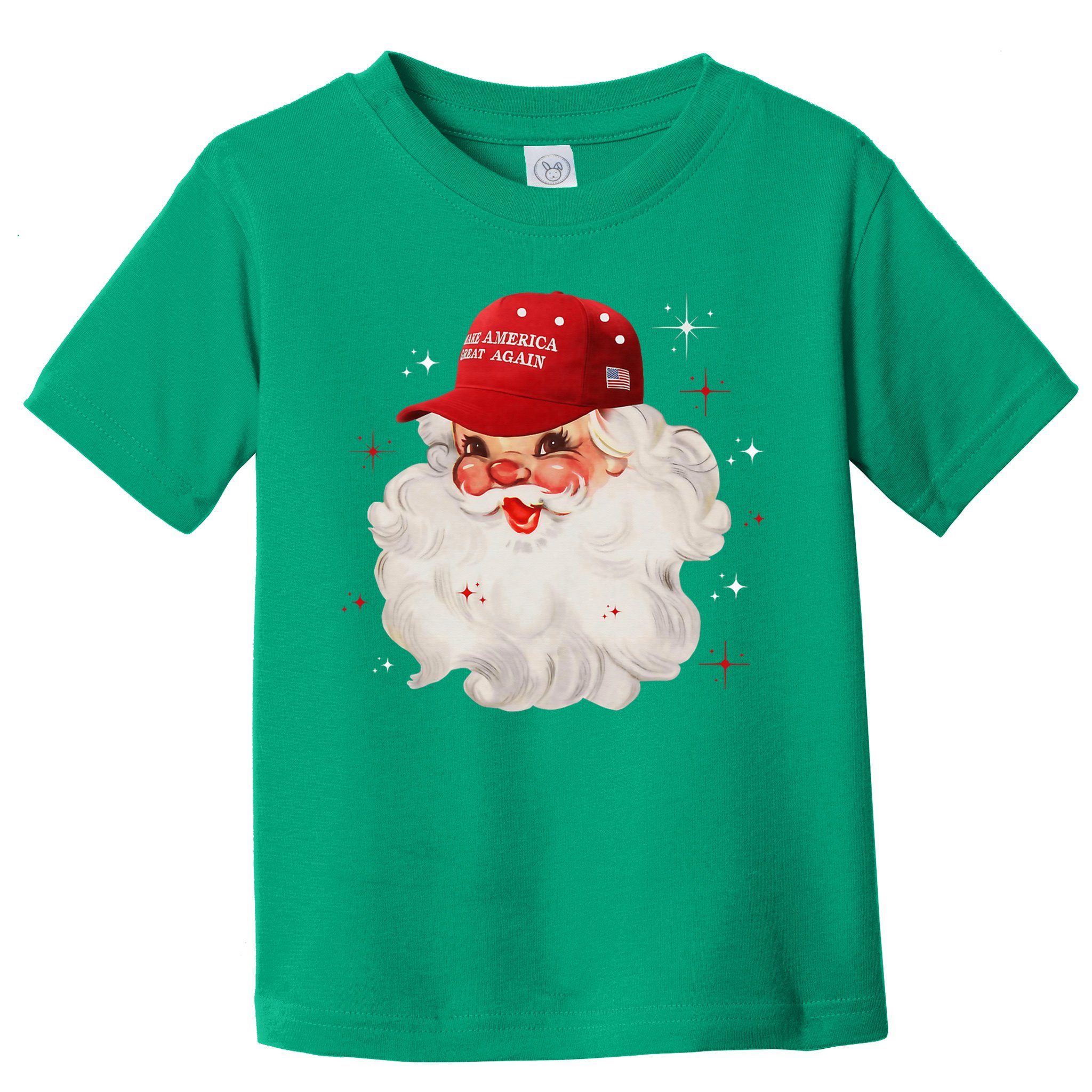 Make A Christmas Great Again Xmas Trump Maga Pajamas Santa Toddler T-Shirt