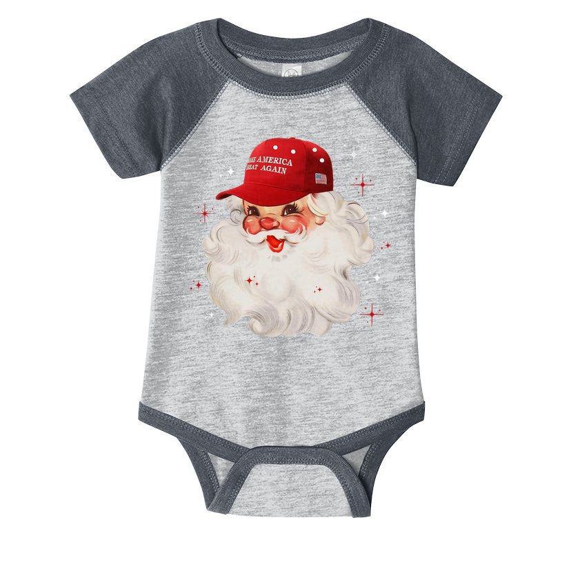 Make A Christmas Great Again Xmas Trump Maga Pajamas Santa Infant Baby Jersey Bodysuit
