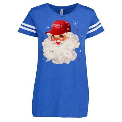 Make A Christmas Great Again Xmas Trump Maga Pajamas Santa Enza Ladies Jersey Football T-Shirt