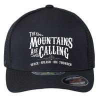 Mountains Are Calling Space Splash Big Thunder Theme Park Flexfit Unipanel Trucker Cap