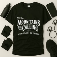 Mountains Are Calling Space Splash Big Thunder Theme Park T-Shirt
