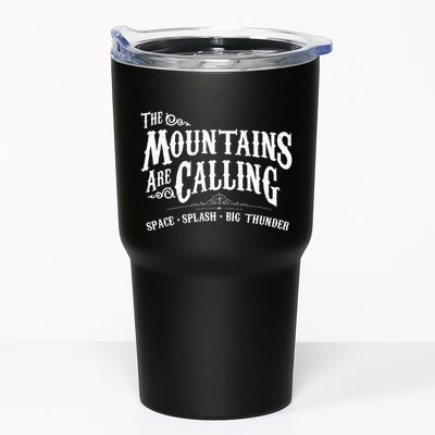 Mountains Are Calling Space Splash Big Thunder Theme Park Tumbler
