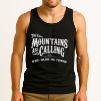 Mountains Are Calling Space Splash Big Thunder Theme Park Tank Top
