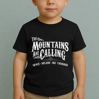 Mountains Are Calling Space Splash Big Thunder Theme Park Toddler T-Shirt