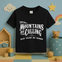 Mountains Are Calling Space Splash Big Thunder Theme Park Toddler T-Shirt