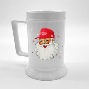 Make A Christmas Great Again Funny Xmas Santa Pajamas Funny Gift Beer Stein