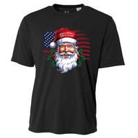 Make A Christmas Great Again Xmas Trump Maga Pajamas Santa Cooling Performance Crew T-Shirt