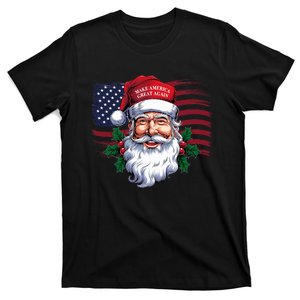 Make A Christmas Great Again Xmas Trump Maga Pajamas Santa T-Shirt