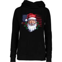 Make A Christmas Great Again Xmas Trump Maga Pajamas Santa Womens Funnel Neck Pullover Hood